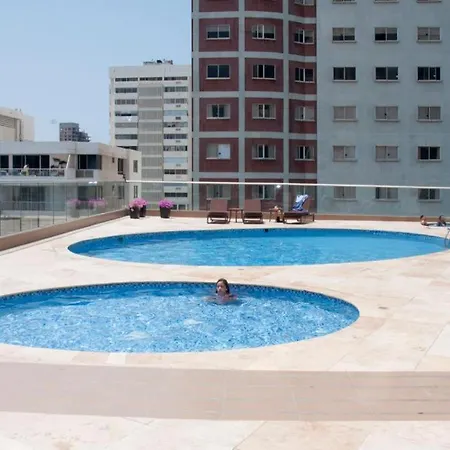 Apartamento Jacuzzi- Apartamento De Lujo 2br 35 Piso Vista Al Mar *